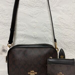 Coach Jes Crossbody Bag and Wallet Set